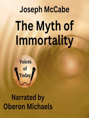 cover image of The Myth of Immortality